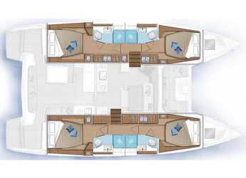 Rent a catamaran in Kos Marina - Lagoon 46 