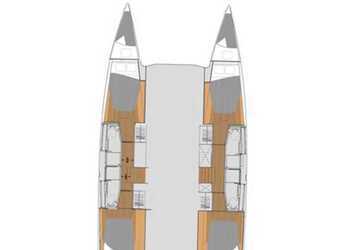 Rent a catamaran in Lavrion Marina - Fountain Pajot Elba 45