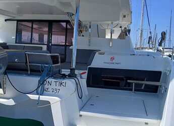 Rent a catamaran in Lavrion Marina - Fountain Pajot Elba 45