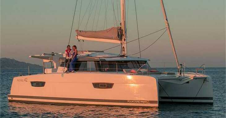 Rent a catamaran in Naviera Balear - Astrea 42 (3cab)