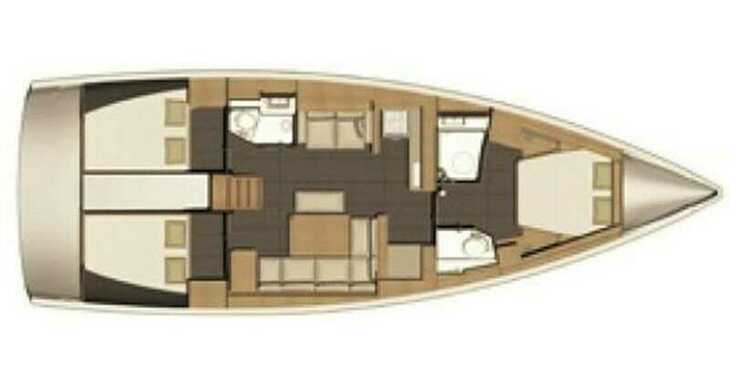 Rent a sailboat in Nidri Marine - Dufour 460 Grand Large2