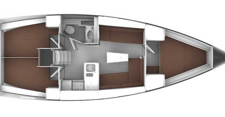 Louer voilier à Mandraki - Bavaria Cruiser 37