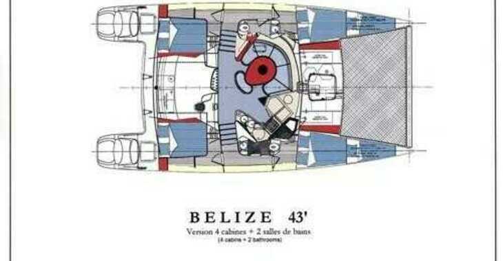 Rent a catamaran in Nidri Marine - Belize 43