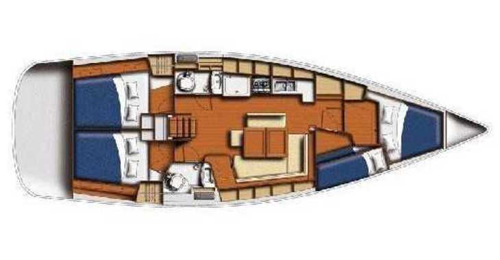 Rent a sailboat in Perigiali Quay - BENETEAU Oceanis 43.4 REFIT 2019