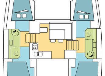Chartern Sie katamaran in Port Louis Marina - Lagoon 40 - 4 + 2 cab 