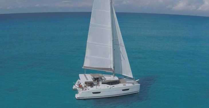 Rent a catamaran in Compass Point Marina - Fountaine Pajot Lucia 40