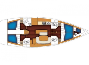 Chartern Sie segelboot in Real Club Náutico de Valencia - Beneteau Cyclades 50.4