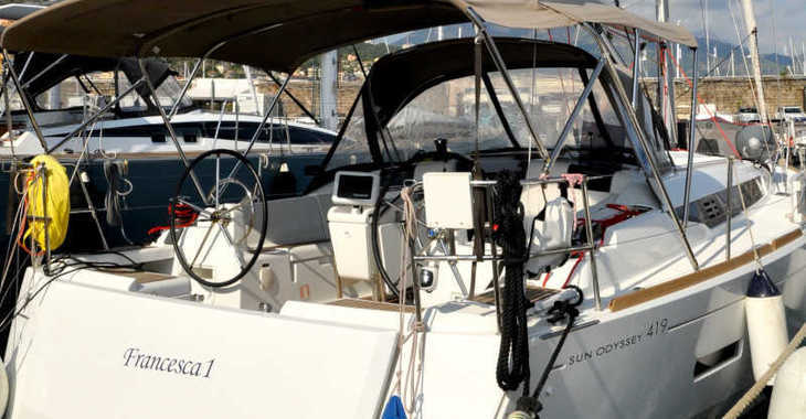 Louer voilier à Salerno - Sun Odyssey 419