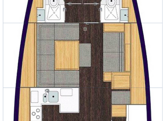 Rent a sailboat in Marina Kastela - Bavaria C50 Holiday - 5 cab.