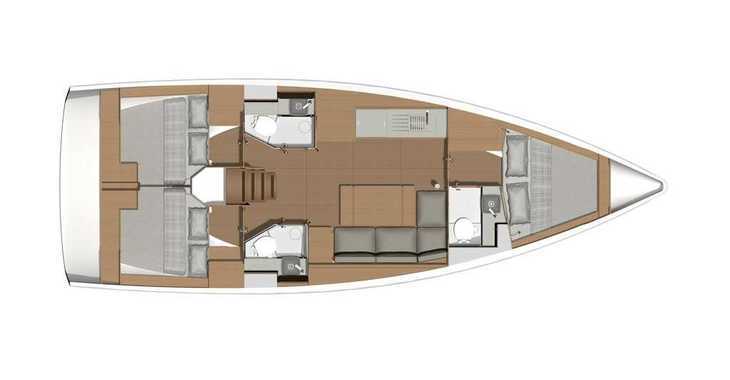 Rent a sailboat in Paros Marina - Dufour 390 Grand Large