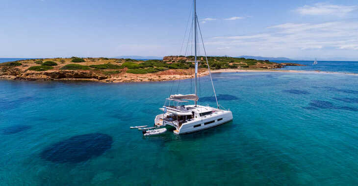 Chartern Sie katamaran in Paros Marina - Dufour Catamaran 48