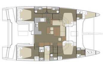 Alquilar catamarán en Paros Marina - Dufour Catamaran 48