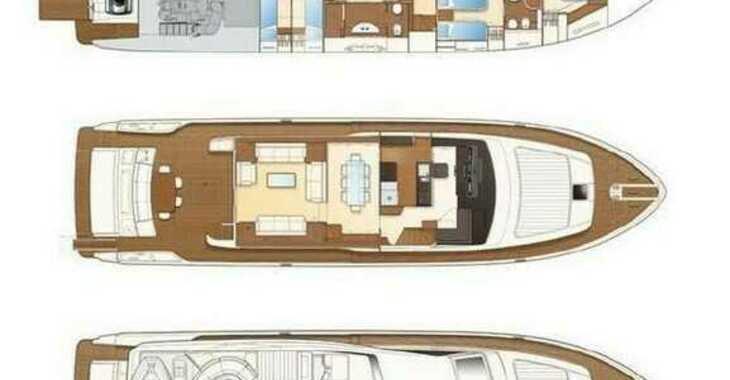 Louer yacht à Agios Kosmas Marina - Ferretti 780