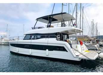 Rent a power catamaran  in Porto Montenegro - Fountaine Pajot MY 44