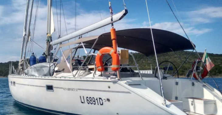 Rent a sailboat in Circolo nautico Livorno - Sun Odyssey 51