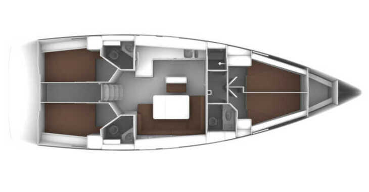 Rent a sailboat in Nidri Marine - Bavaria Cruiser 46