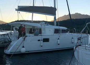 Chartern Sie katamaran in Marina di Villa Igiea - Lagoon 450  Fly (A/C-Generator-Watermaker-SolarPanel)