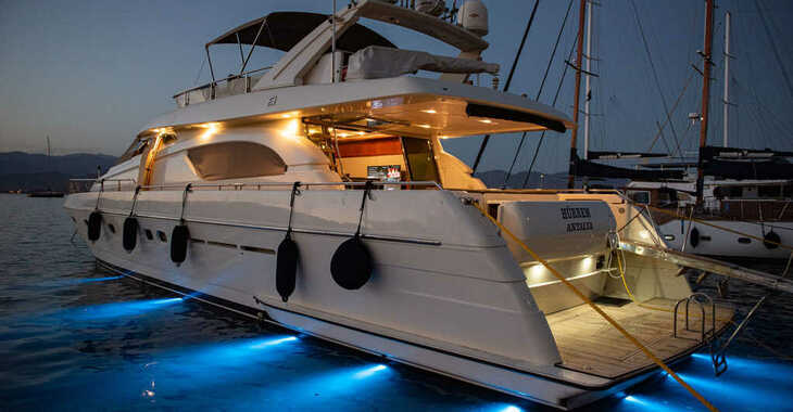 Rent a yacht in Port Gocëk Marina - Ferretti 72