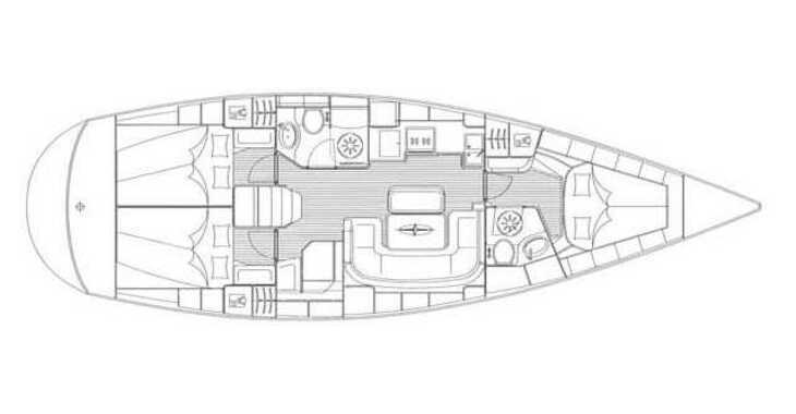 Chartern Sie segelboot in Marina Skiathos  - Bavaria 42 Cruiser