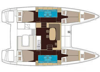 Chartern Sie katamaran in Salamis Yachting Club - Lagoon 400 S2