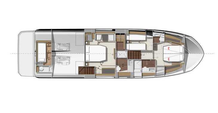Chartern Sie yacht in Marina Lav - Prestige 590 Fly