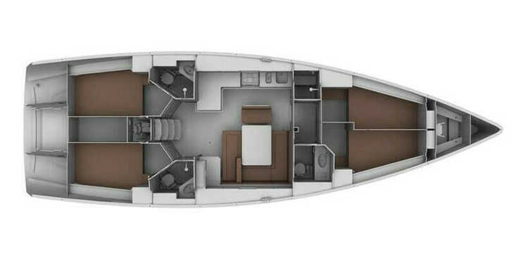 Louer voilier à Porto di San Benedetto dil tronto  - Bavaria Cruiser 45
