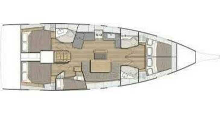 Rent a sailboat in Preveza Marina - Oceanis 46.1