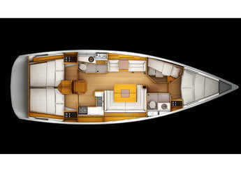 Chartern Sie segelboot in Piso Livadi - Sun Odyssey 449