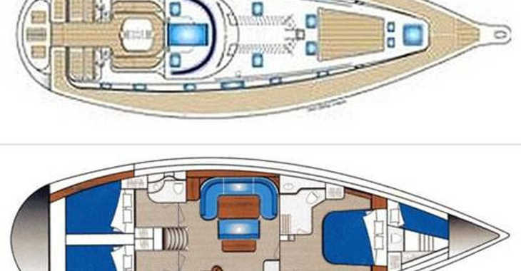 Chartern Sie segelboot in Port of Aegina - Ocean Star 51.2