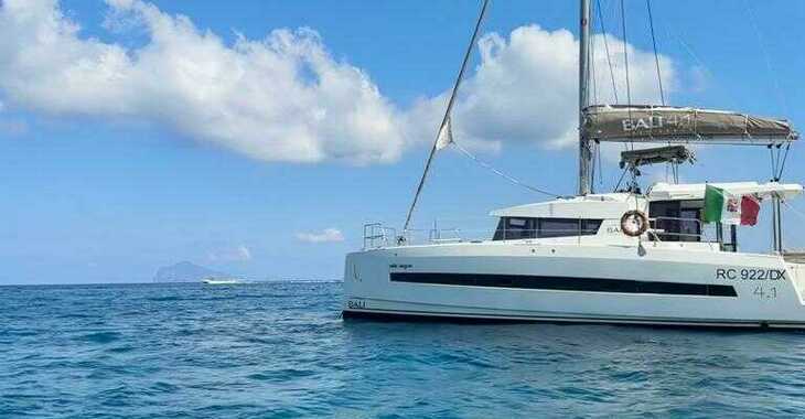 Louer catamaran à Porto Capo d'Orlando Marina - Bali 4.1   CHECK -IN 03:00 pm on Saturday 