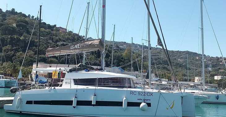 Rent a catamaran in Porto Capo d'Orlando Marina - Bali 4.1   CHECK -IN 03:00 pm on Saturday 