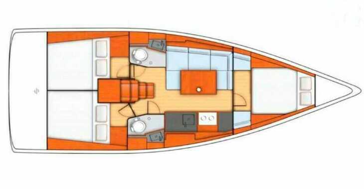 Louer voilier à Vibo Marina - Oceanis 38.1