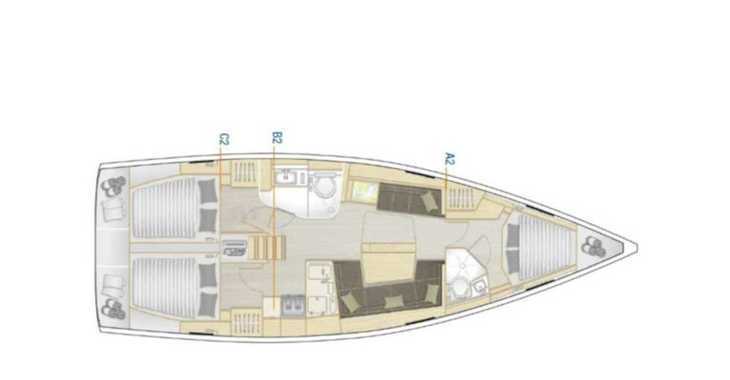 Chartern Sie segelboot in Marina Novi - Hanse 418