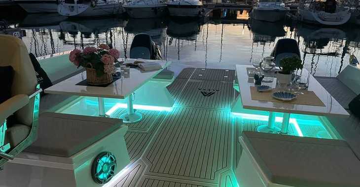 Rent a power catamaran in Marina Cala D' Or - Alexa 37 (Day Charter Only)