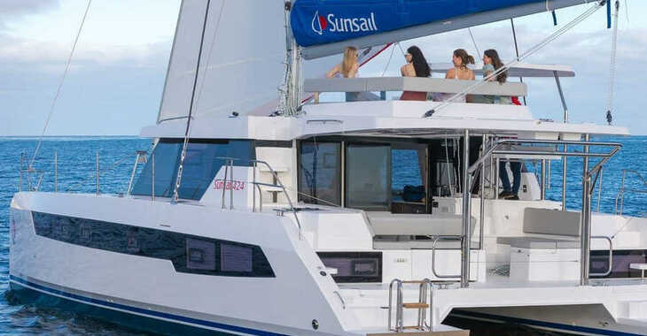 Louer catamaran à Marina Fort Louis - Sunsail 424/4/4 (Premium)