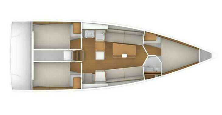 Rent a sailboat in Marina Split (ACI Marina) - First 36