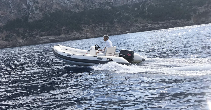 Rent a dinghy in Port d'andratx - Quicksilver QS450QR
