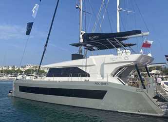 Rent a catamaran in Marina Port de Mallorca - Moon Yacht 60