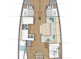 Rent a sailboat in Marina Gouvia - Sun Odyssey 490 - 5 + 1 cab.
