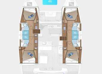 Chartern Sie katamaran in Porto Pollo - Lagoon 46 