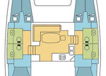 Rent a catamaran in Lavrion Marina - Lagoon 40 - 4 + 2 cab 