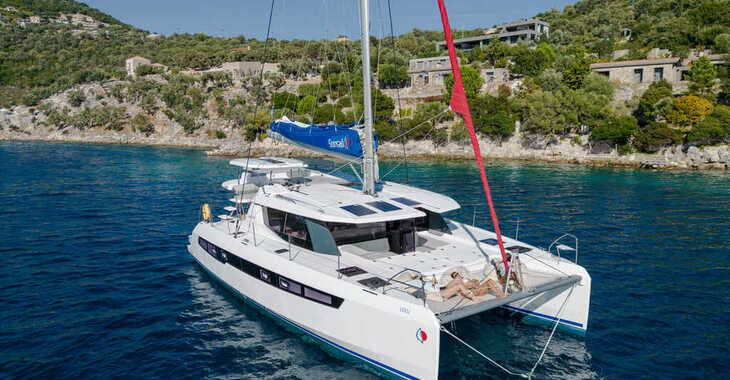 Rent a catamaran in Port Louis Marina - Sunsail 454L (Premium)