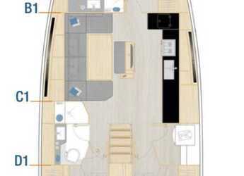 Alquilar velero en Marina Kastela - Hanse 460 - 3 cab