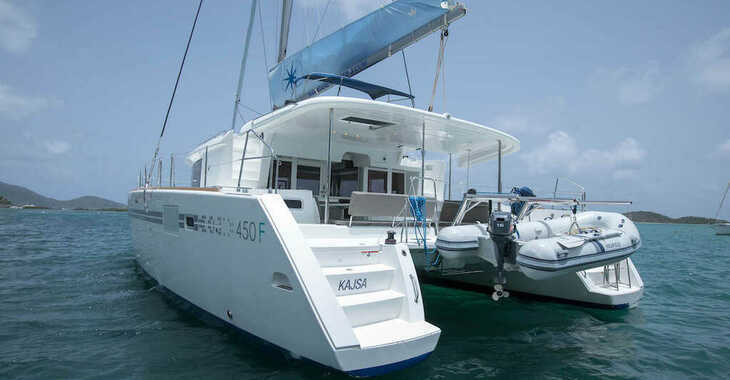 Louer catamaran à Tradewinds - Lagoon 450 F - 4 + 2 cab.