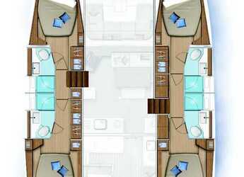 Alquilar catamarán en Marina Mandalina - Lagoon 46 - 4 + 2 cab.