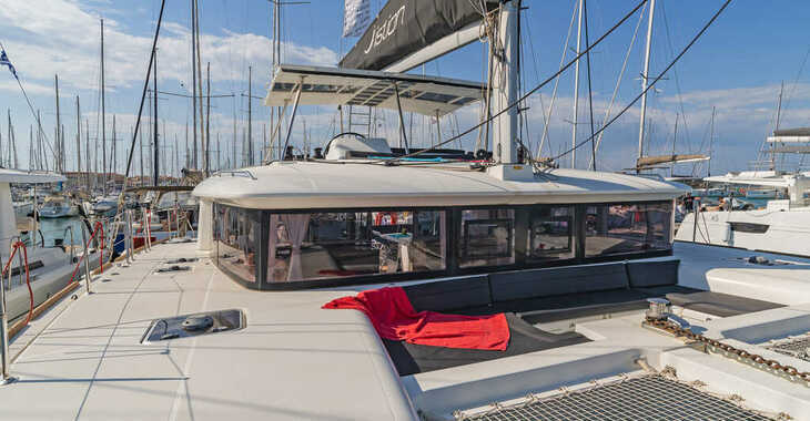 Rent a catamaran in Marina Gouvia - Lagoon 450  Fly A/C & GEN & WM