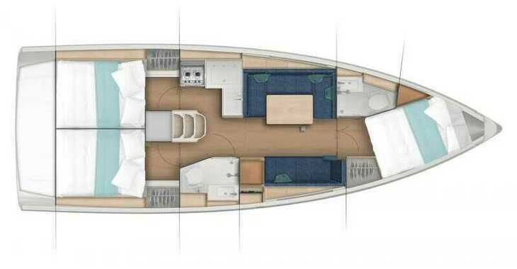 Louer voilier à Lavrion Marina - Sun Odyssey 380