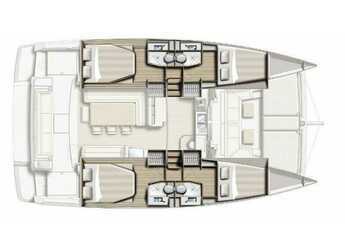 Rent a catamaran in Kos Marina - Bali 4.1 - 12