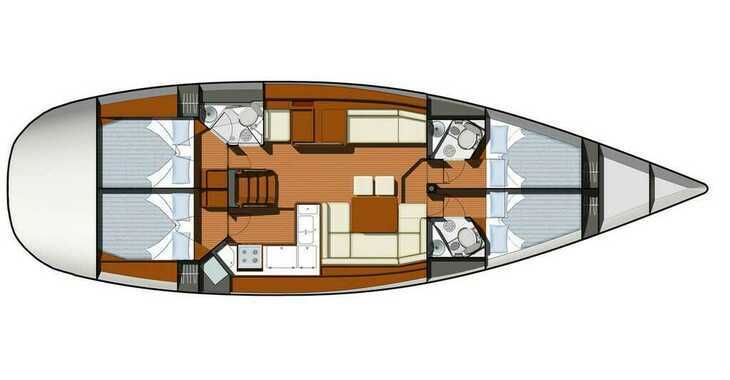 Louer voilier à Lavrion Marina - Sun Odyssey 50DS