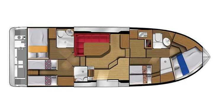 Rent a motorboat in Precenicco - Minuetto8+